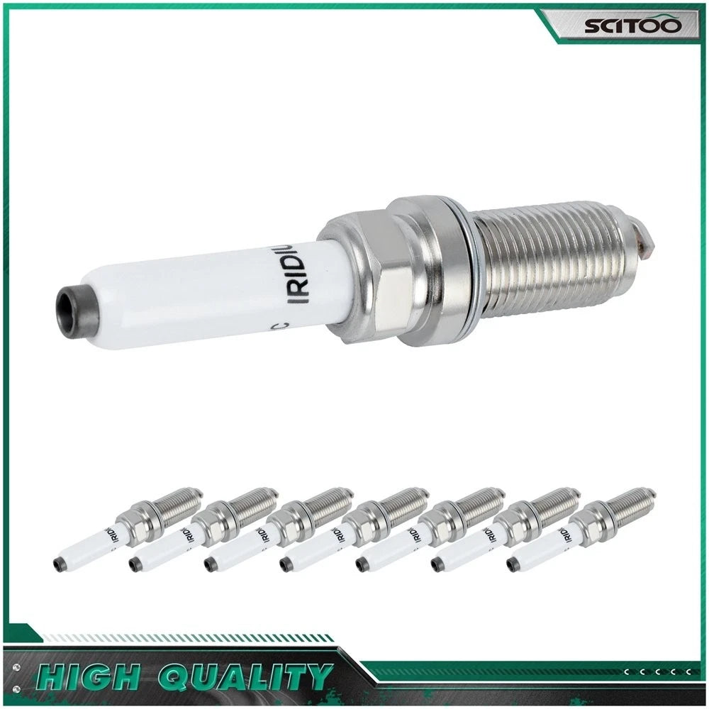 8pcs Iridium Platinum Spark Plugs for Audi A8 Quattro RS7 S6 S7 S8 (2010–2020)
