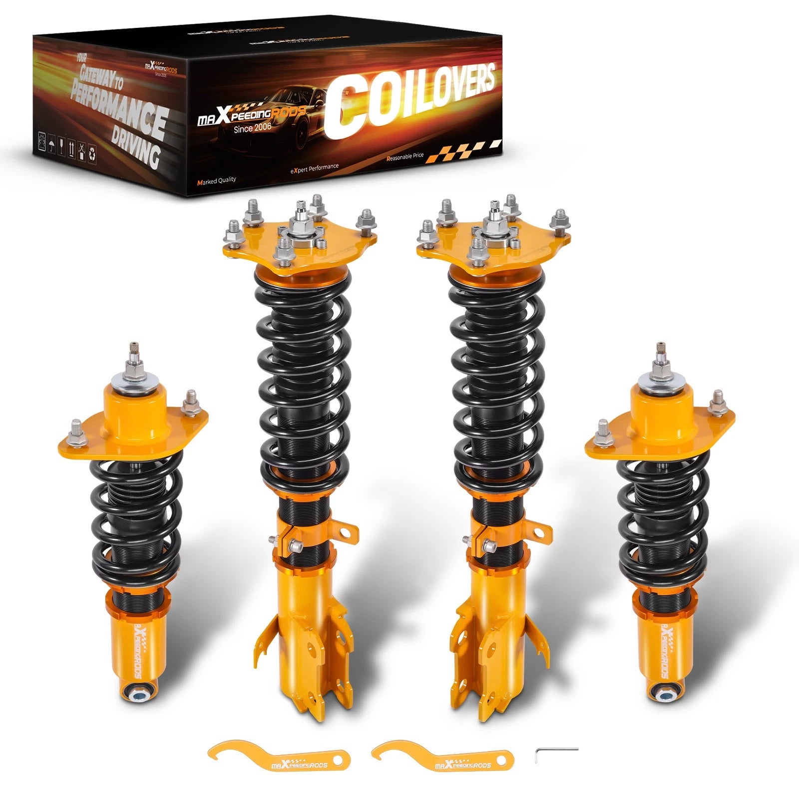 Coilovers Kit w/ 24-way Damper for Honda CR-V (2007–2011)