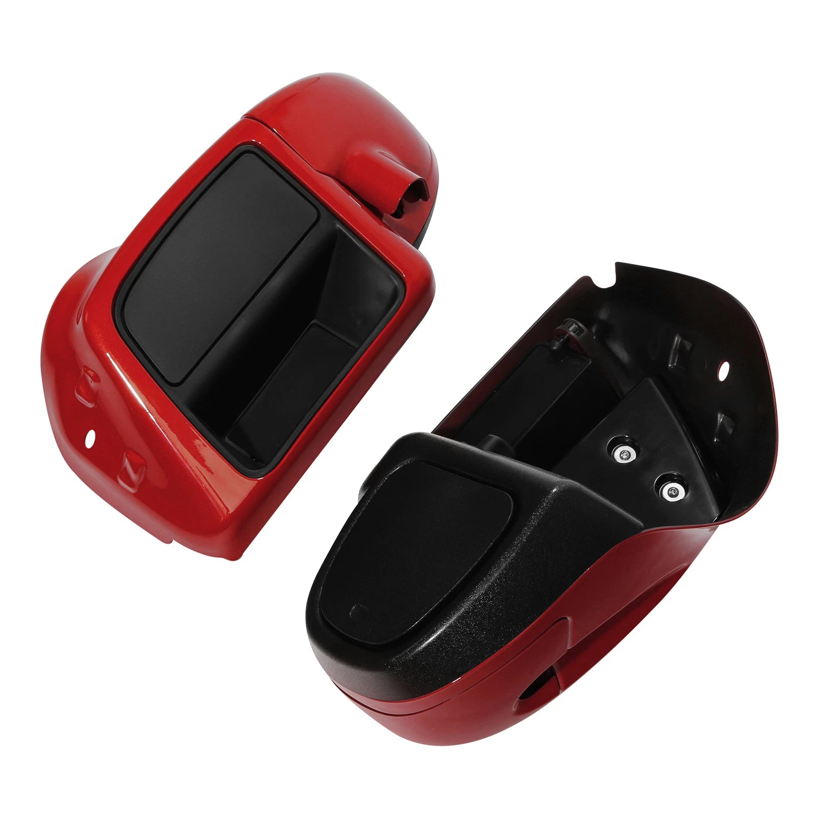 Lower Vented Fairings for Harley Davidson Touring Glide (2014–2024) Wicked Red