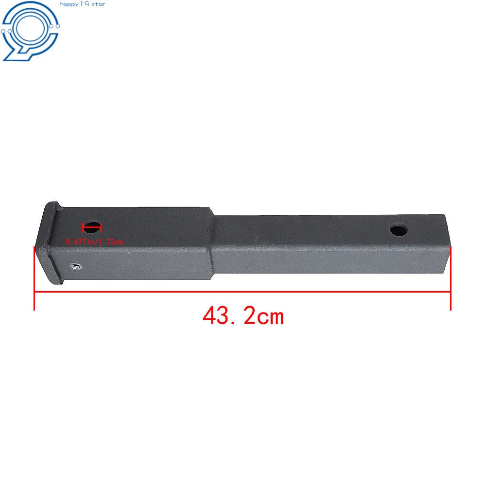 2'' Receiver Extender for Towing Trailer Hitch (4000Lbs)