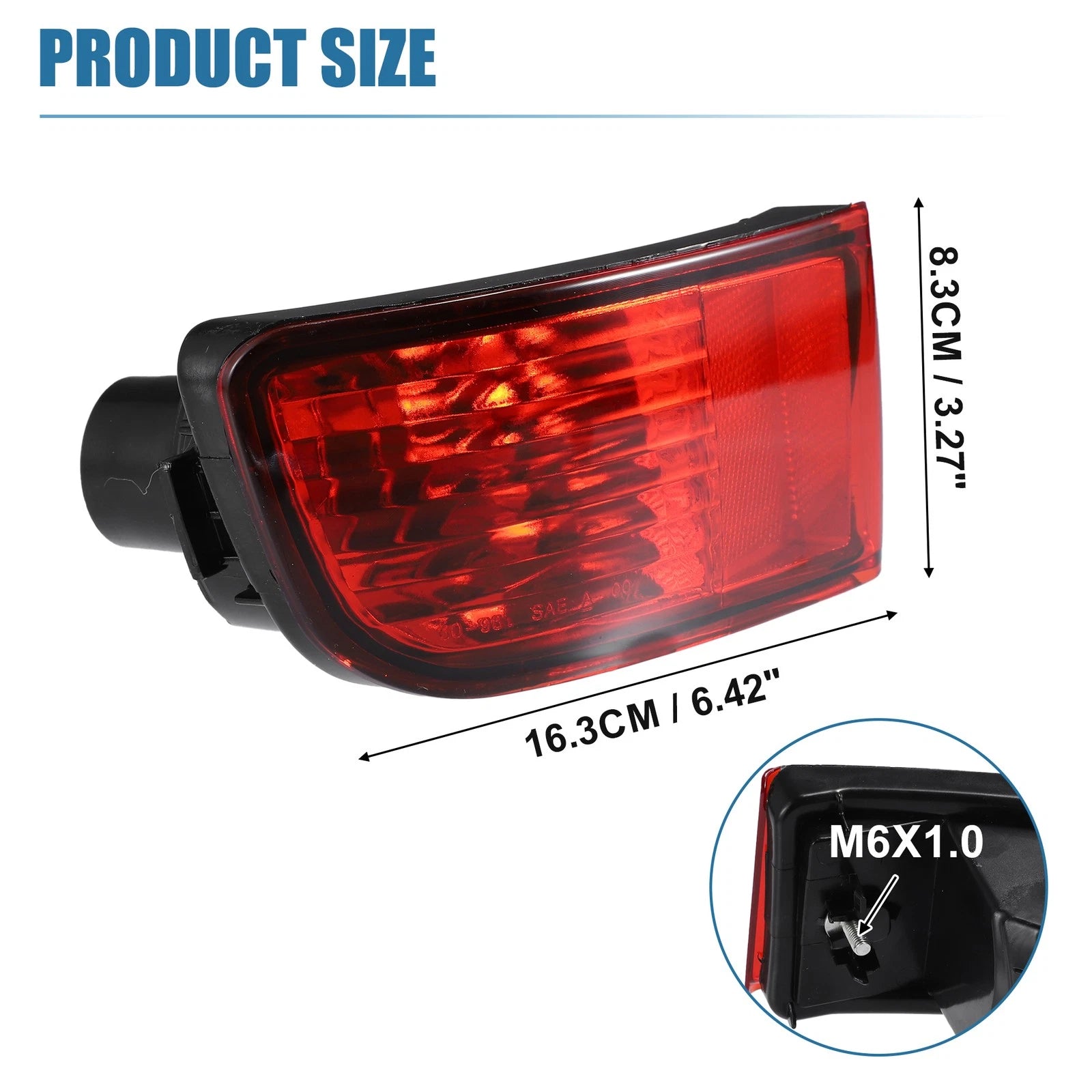 Left Side Rear Bumper Reflector Tail Light for Toyota 4Runner (2003–2005)