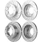 Brake Disc Set for Ford F-250 Super Duty (2012) Cross-drilled 4WD