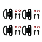 4X Rear Bed Metal Tie Down Rope Hook Latch 938067S200 for Nissan Frontier Titan (2005–2023)