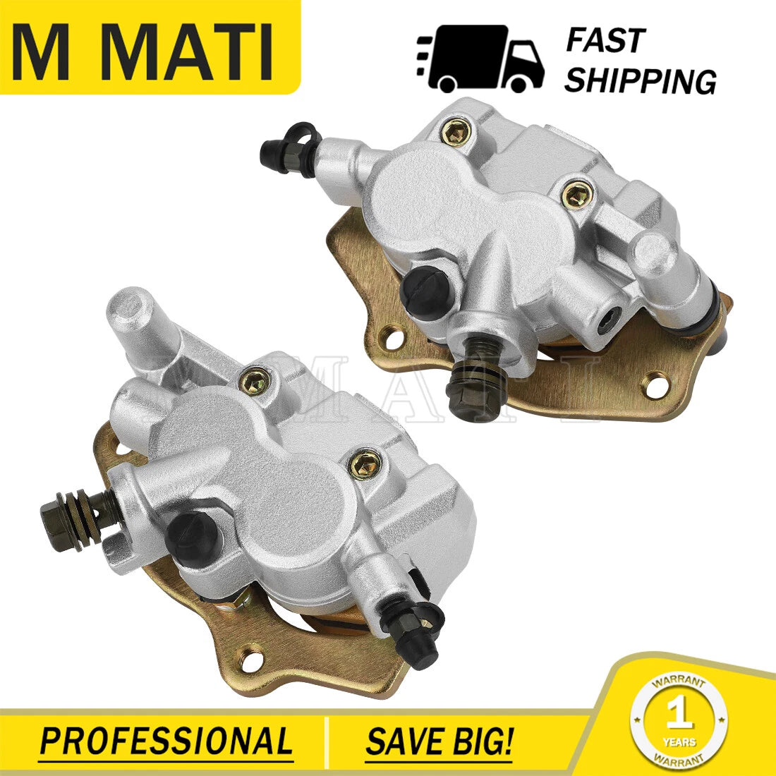 Front Brake Calipers for Kawasaki Teryx 800 Teryx4 800 (2014–2024)