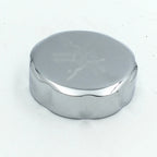 Chrome Front Master Cylinder Fluid Reservoir Cap Cover for Yamaha YZF R1 R6 (2000–2023)