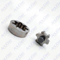 Oil Pump Shaft & Rotor for SeaDoo 1503 1630 (420837543, 420956675)