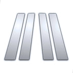 4Pc Chrome Pillar Post Covers Replacement for Ford Escort (1997–2002)