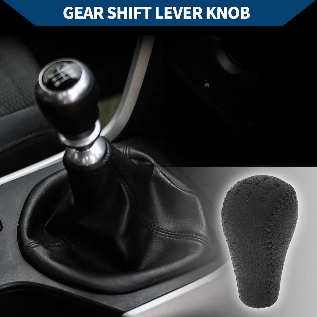 5 Speed Manual Gear Shifter Knob for Nissan Patrol Safari (2004–2007) Faux Leather