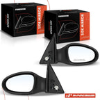 Pair Power Glass Side Mirrors for Nissan Altima (2002–2004) Sedan