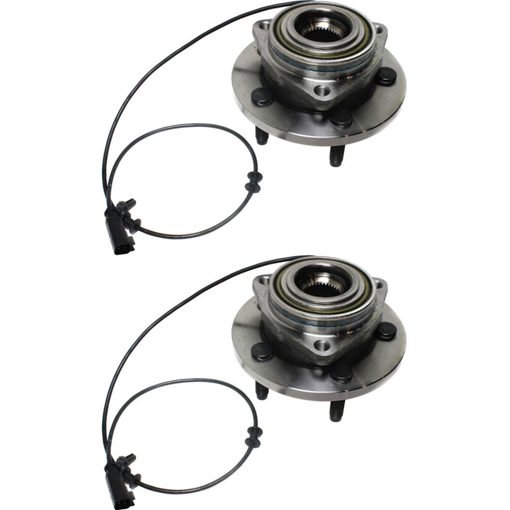 2X Wheel Hubs for Dodge Aspen (Front Left Right)