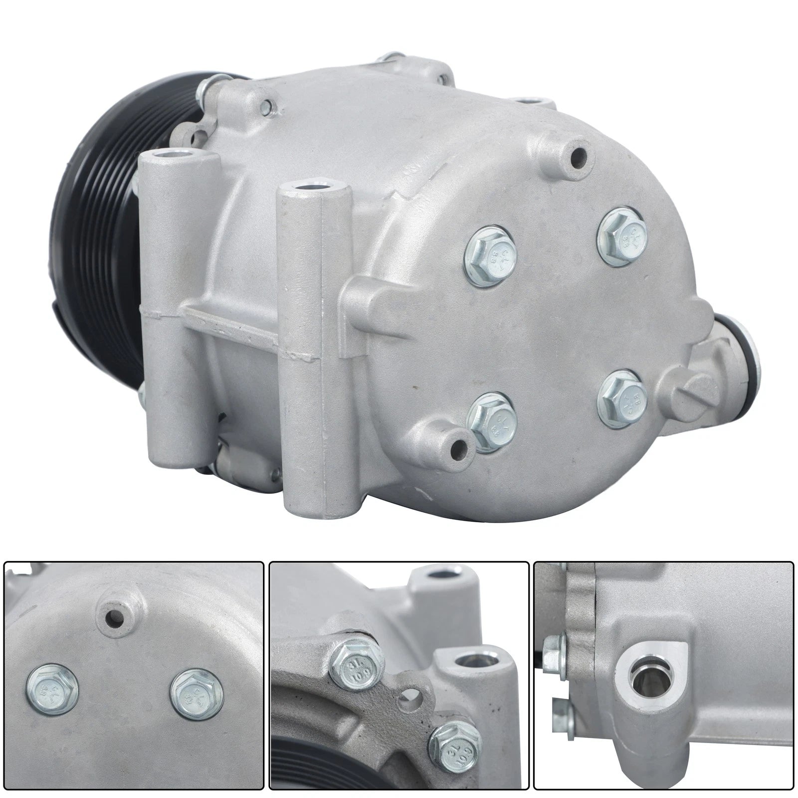 A/C Compressor for Ford E-150 E-250 E-350 E-450 E-550 (2001–2007)