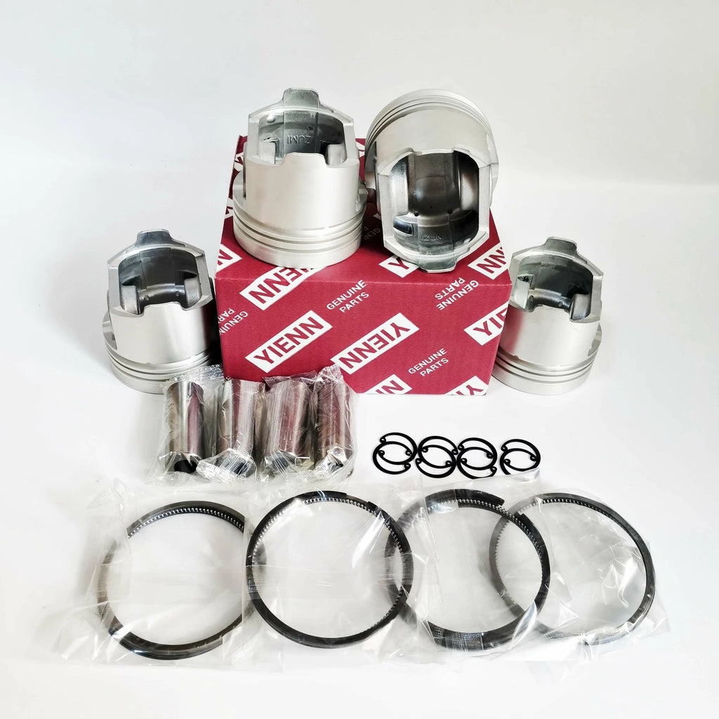 Piston Kit 6689939 Ring Set 6675655 for Bobcat S175 S185 T180 T190 (2001–2015)