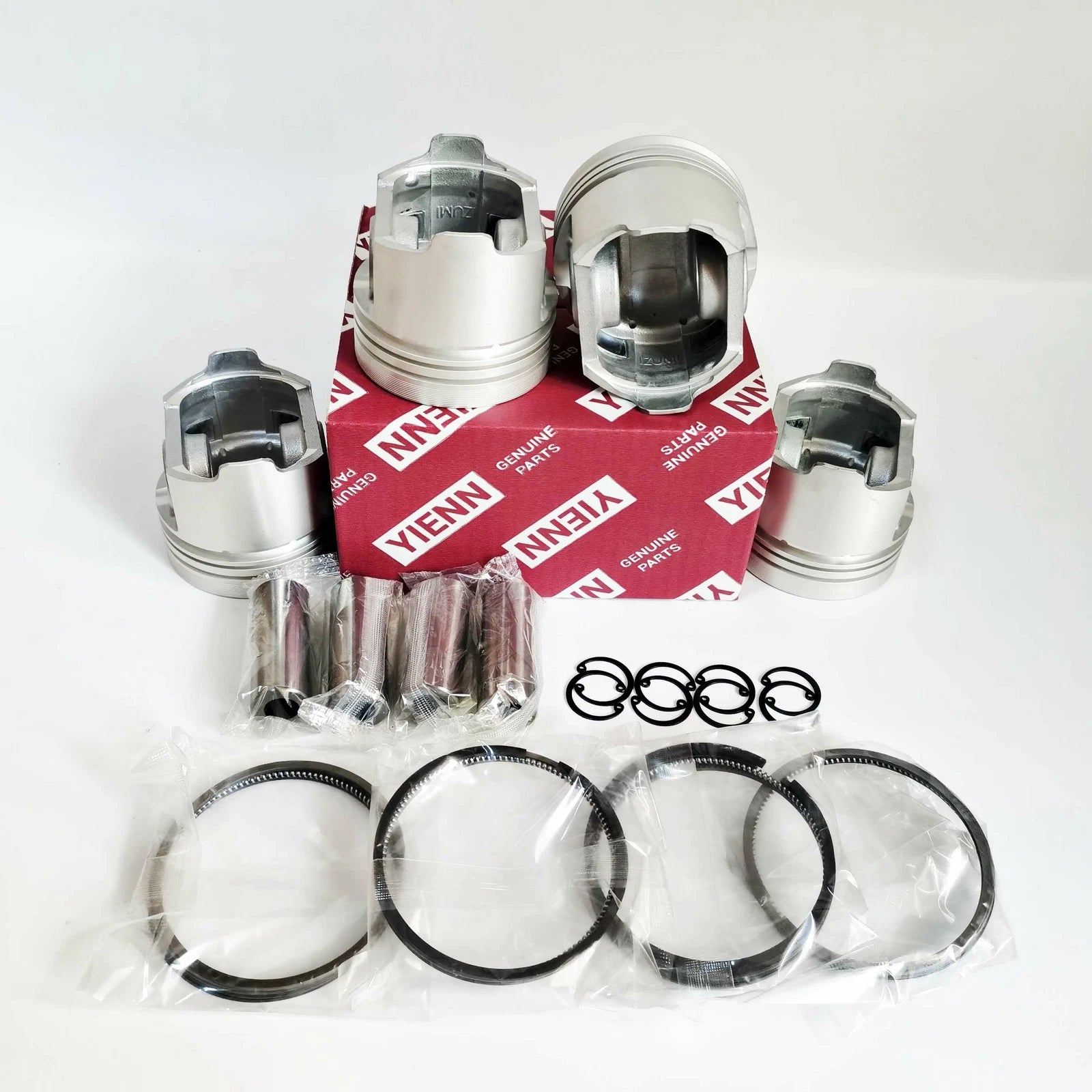 Piston Kit 6689939 Ring Set 6675655 for Bobcat S175 S185 T180 T190 (2001–2015)