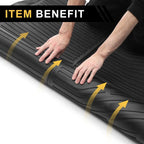 Cargo Liner Rear Trunk Mat Stripe Pattern TPE for BMW X7 (2019-2024)
