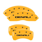 Set of 4 Caliper Covers Yellow OEM for 2017–2020 GMC Acadia by MGP