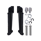 Long Front Footrests Footpegs for Yamaha YZF R1 (1998–2025), R6 (1999–2020)