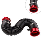 3'' Universal Flexible Cold Air Intake Hose Filter Pipe Kit