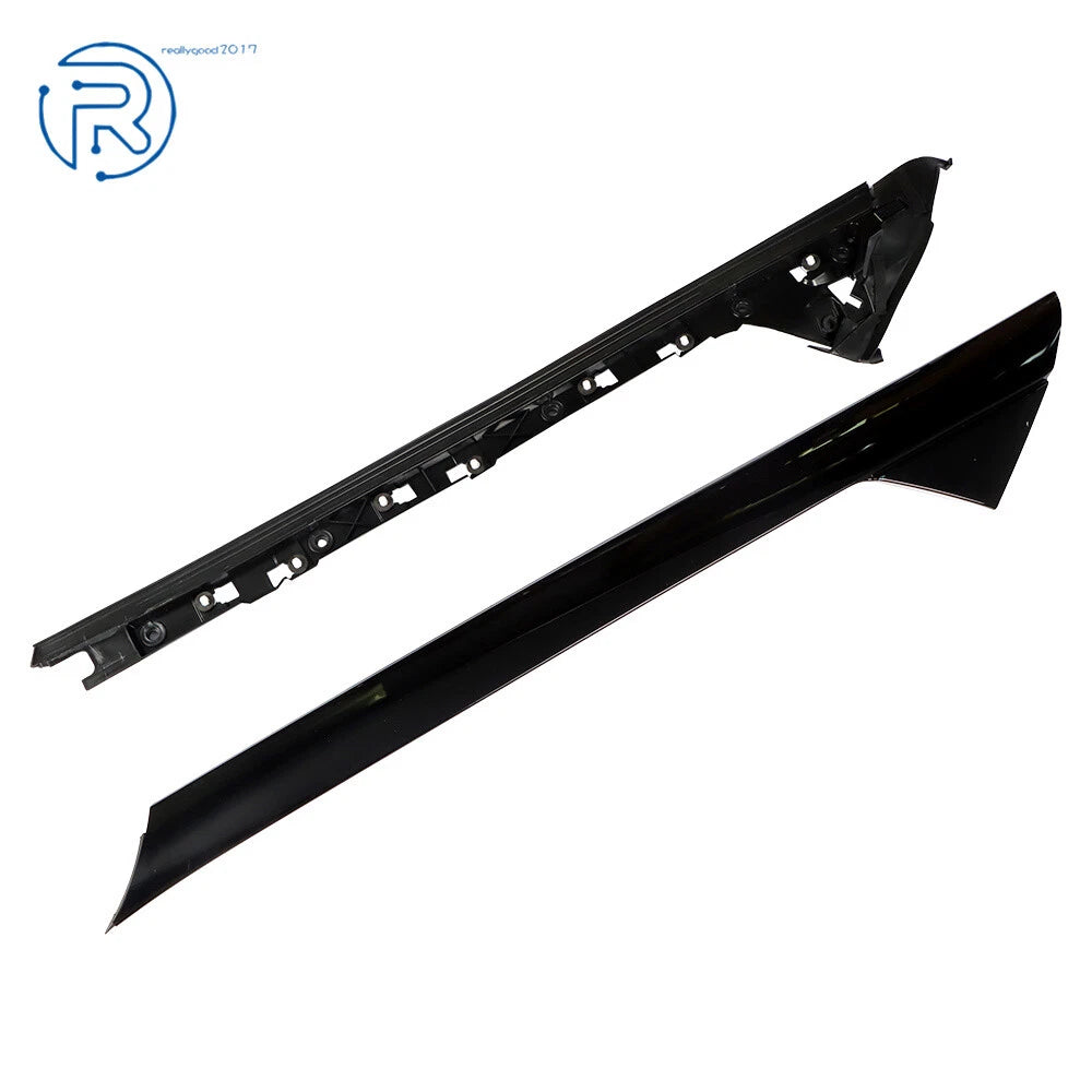 Pair Windshield A-Pillar Molding Trim for Ford Explorer (2011-2019)