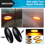 2X Dynamic Side Light Turn Signal Indicator for Nissan Navara D22 NP300