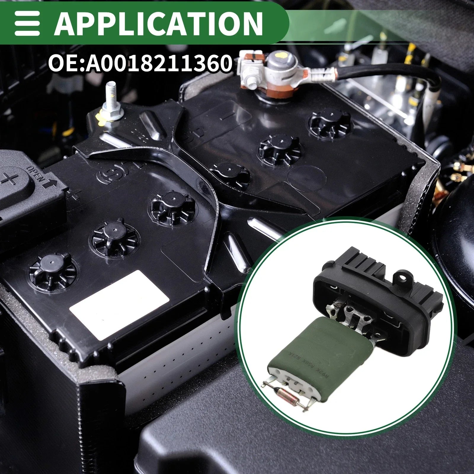 Blower Motor Resistor for Mercedes-Benz Sprinter 2004-2006 (A0018211360)