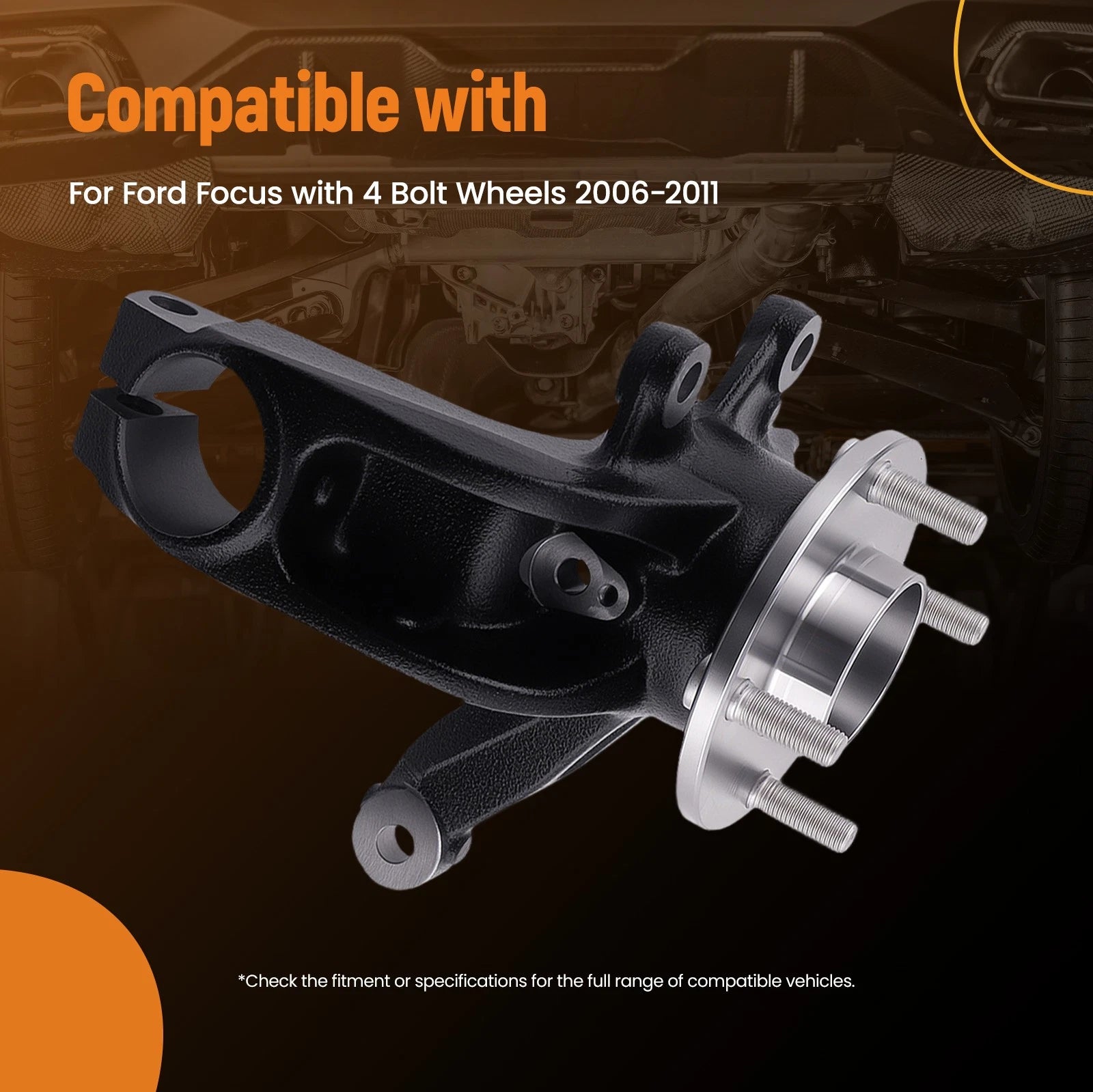 Steering Knuckle Pair for Ford Focus (2006–2011) LK003 LK004