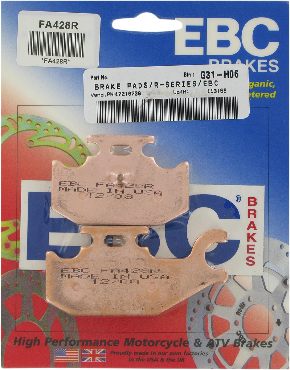 EBC Sintered "R" Brake Pads FA428R for