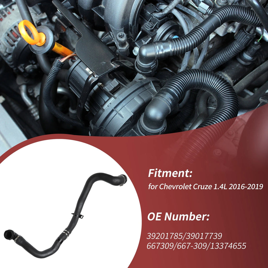 Turbo Intercooler Outlet Hose for Chevrolet Cruze 1.4L (2016–2019) 39201785