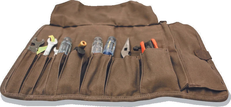 Tool Roll for Motorcycles & Powersports - 8 Pockets