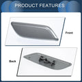 Front Right Washer Nozzle Cover for Honda Accord VIII 2011-2013 Dark Gray 1 x