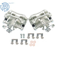 Set of 2 Brake Calipers with Bracket for Buick Chevy Uplander Pontiac Saturn 