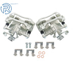 Set of 2 Brake Calipers with Bracket for Buick Chevy Uplander Pontiac Saturn 