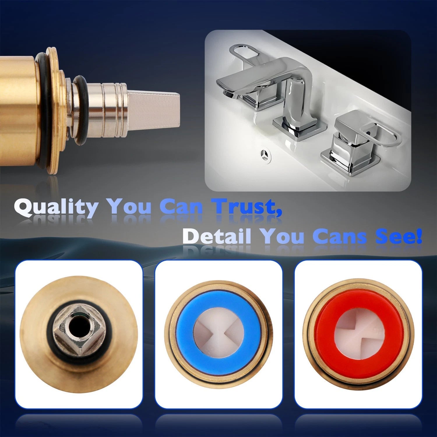 Ceramic Valve Cartridge Kit for Make Model