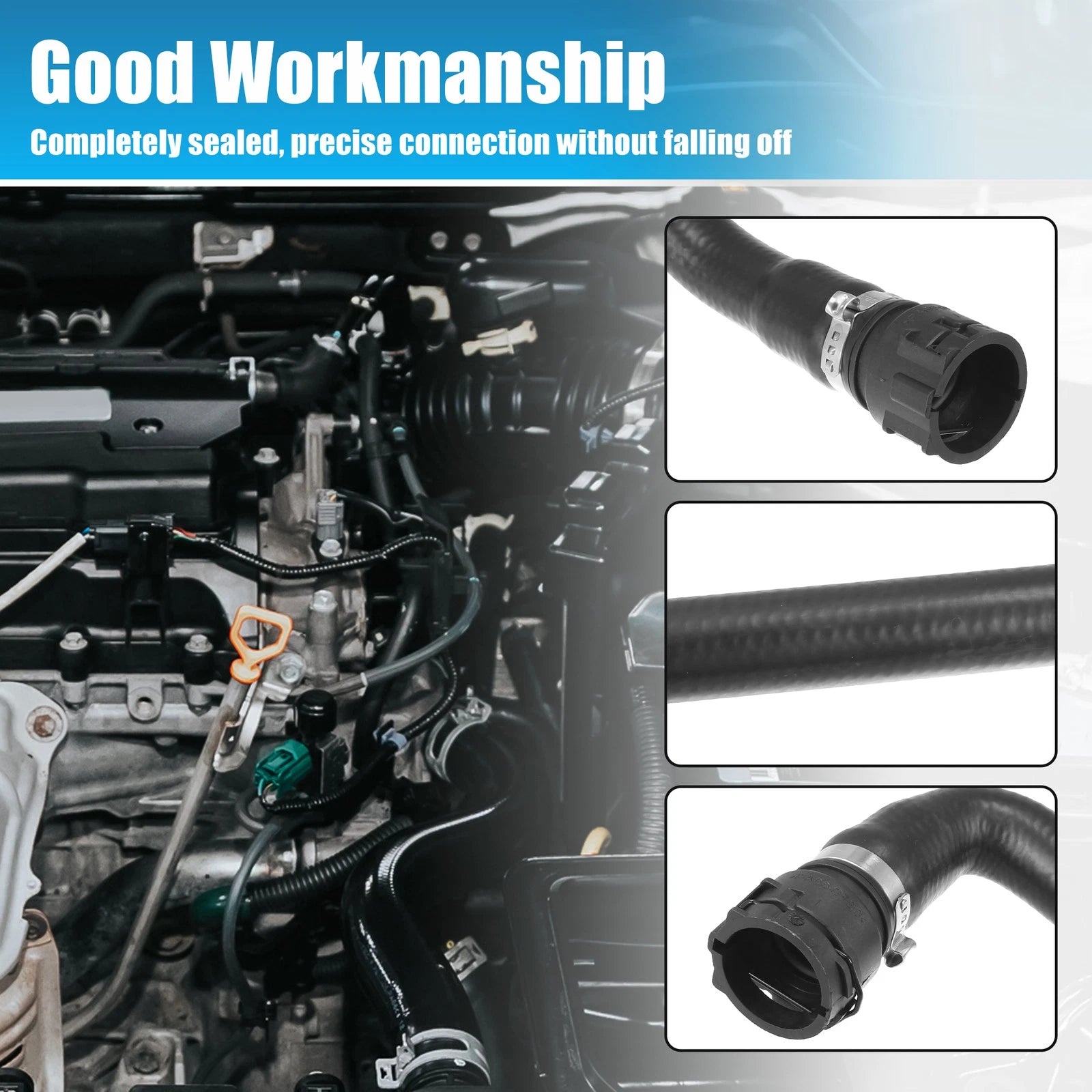 Expansion Tank Outlet Engine Coolant Hose for BMW X3 (2004–2010) No.11533400205