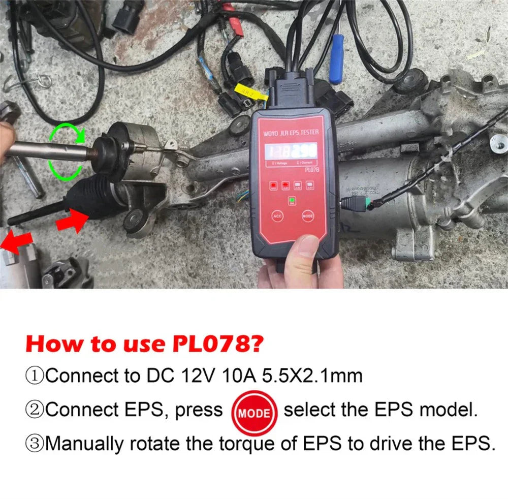 EPS Tester for Land Rover Steering Wheel Motor Detector (No Year Specified)