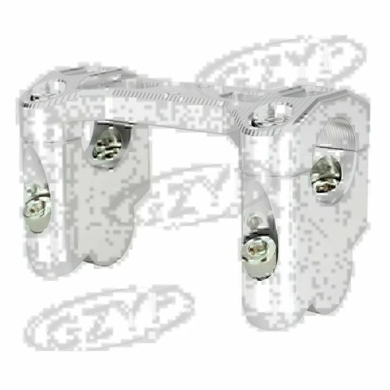 Handle Bar Riser Clamp Mount for BMW R1200GS (2013-2014) Silver