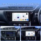 9" Wireless CarPlay Android Auto Head Unit for Toyota Hiace (2019-2024)