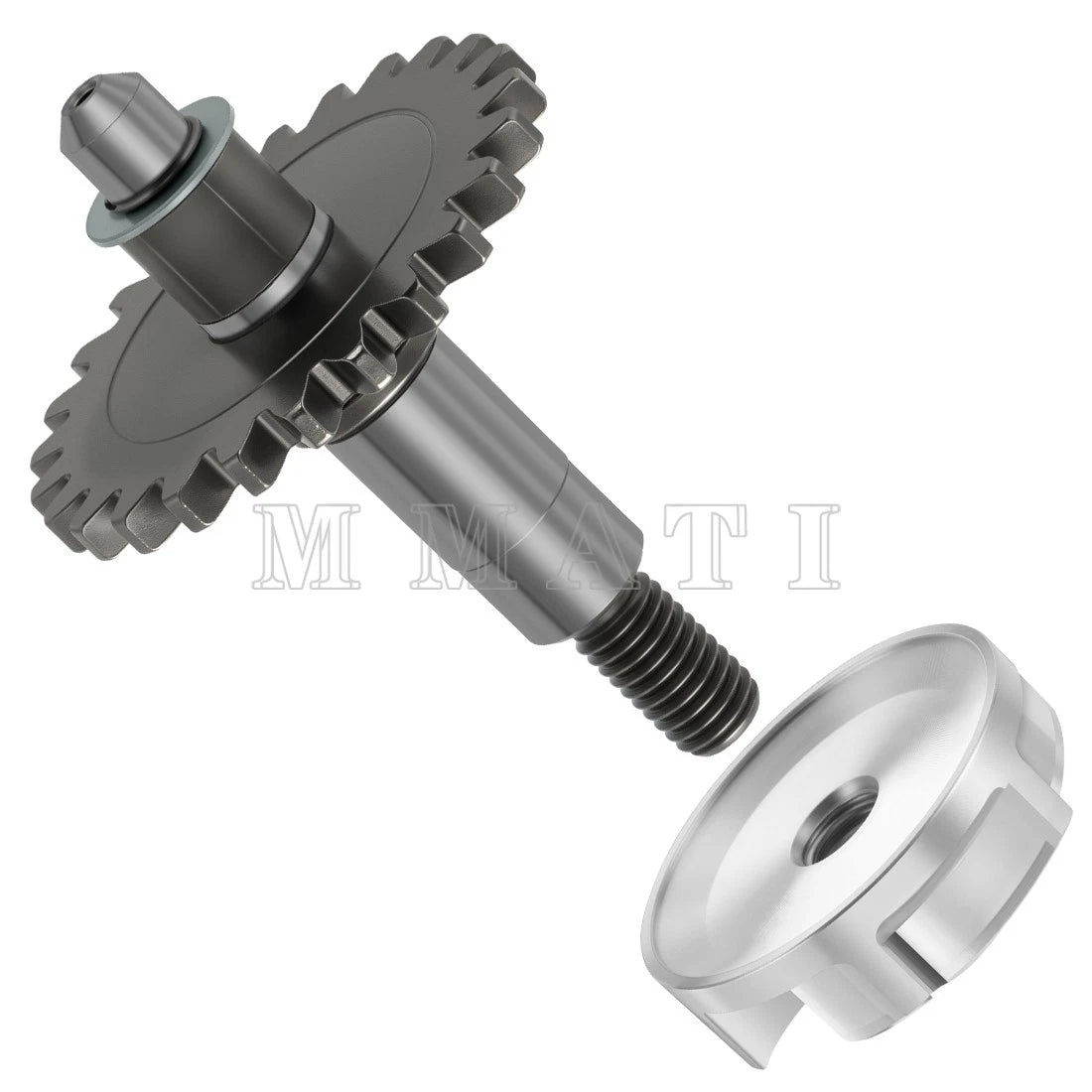 Water Pump Impeller & Shaft for Yamaha YZ65 YZ85 (2018–2023) 5PA-12451-00-00 5PA-12459-00-00