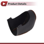 1 Pc Gear Shift Knob Cover for Hyundai Sonata (2011–2014) Black Brown Faux Leather