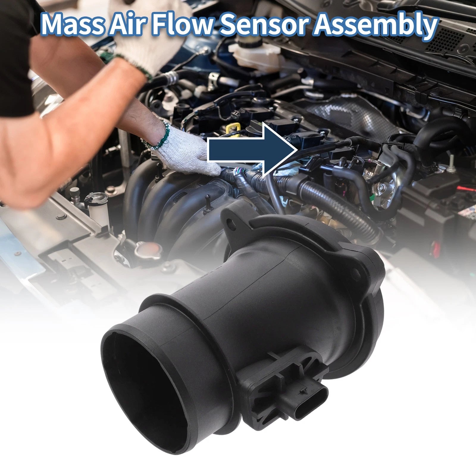Mass Air Flow Sensor Assembly 2740940048 for Mercedes-Benz C-Class (2013–2022)