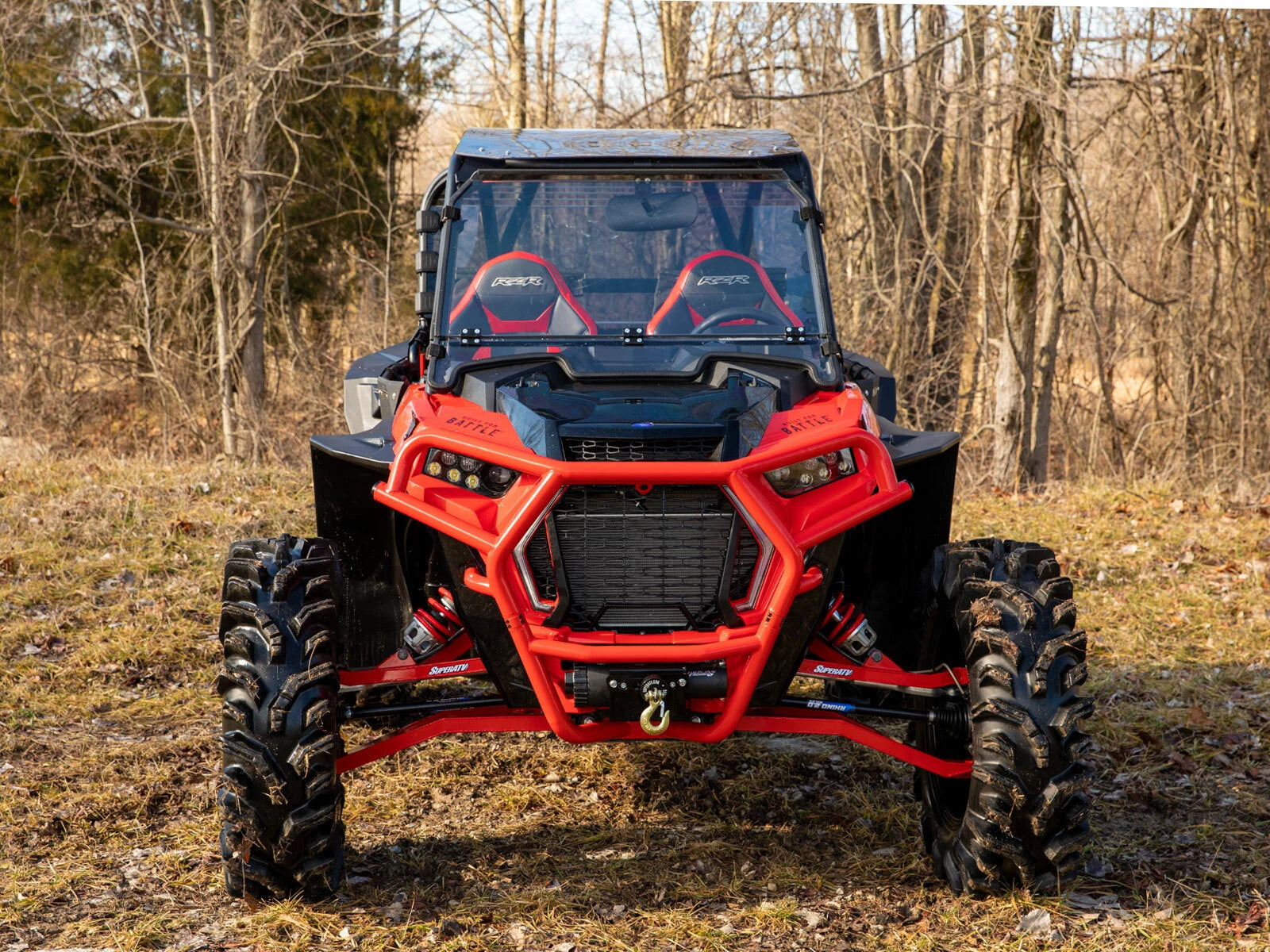 Winch Mount for Polaris RZR XP Turbo S (2018–2023) - 3500 lb Winch Included