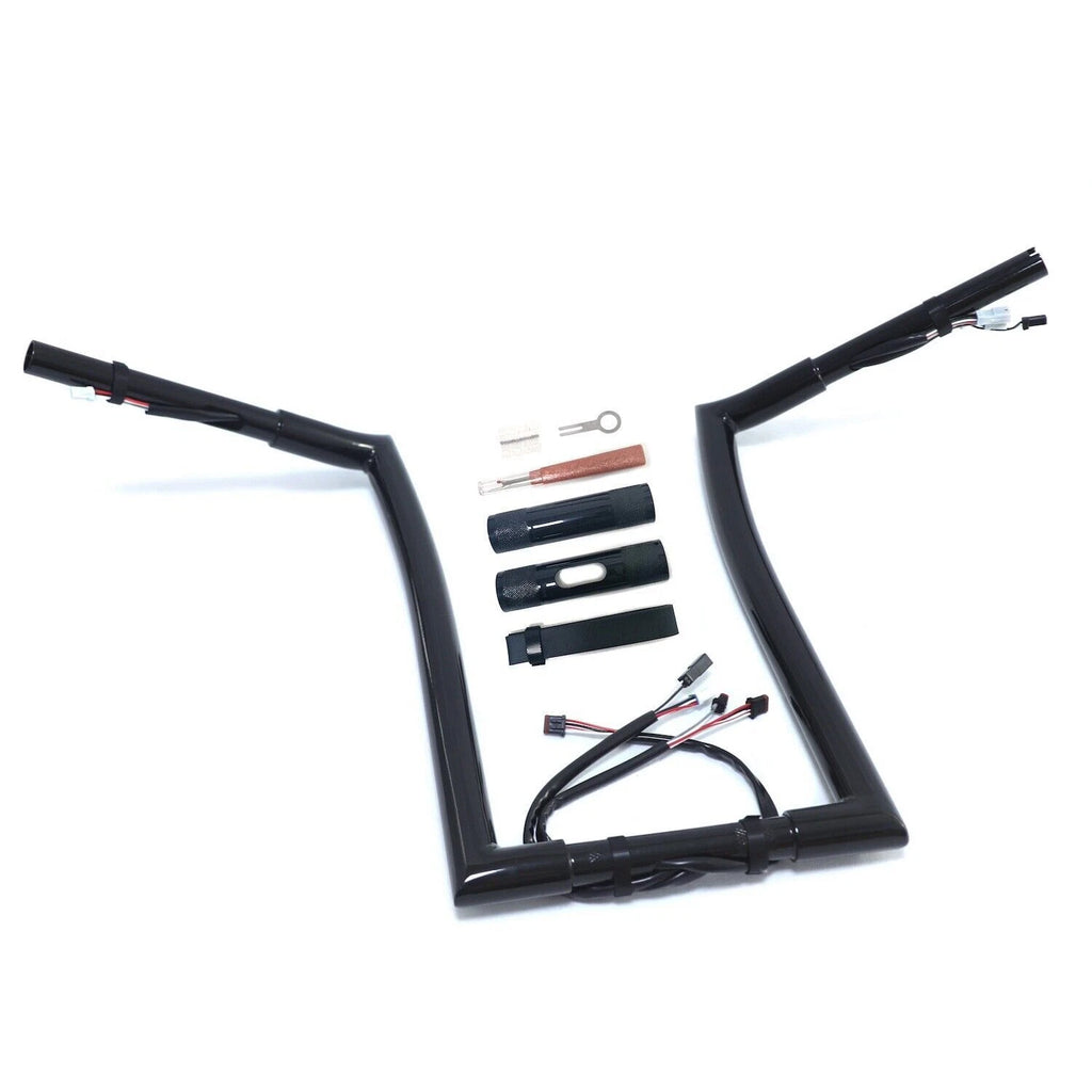 Prewired Road King 1.25" Handlebar for Harley FLHR(C) (2016–2023) 12" 14" 16"