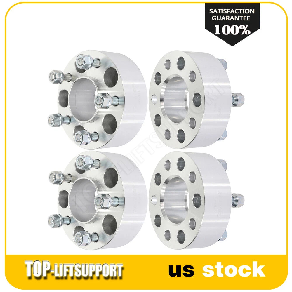 Set of 4 Hub Centric Wheel Spacers 2 Inch for Ford Mustang (1994–2014)