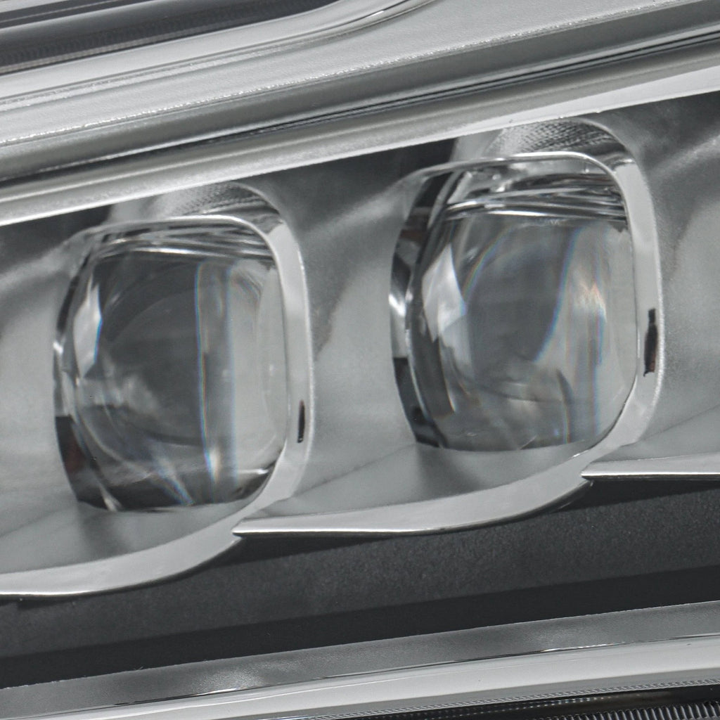 LED Headlight Assembly for Acura MDX (2014–2016) Black Clear