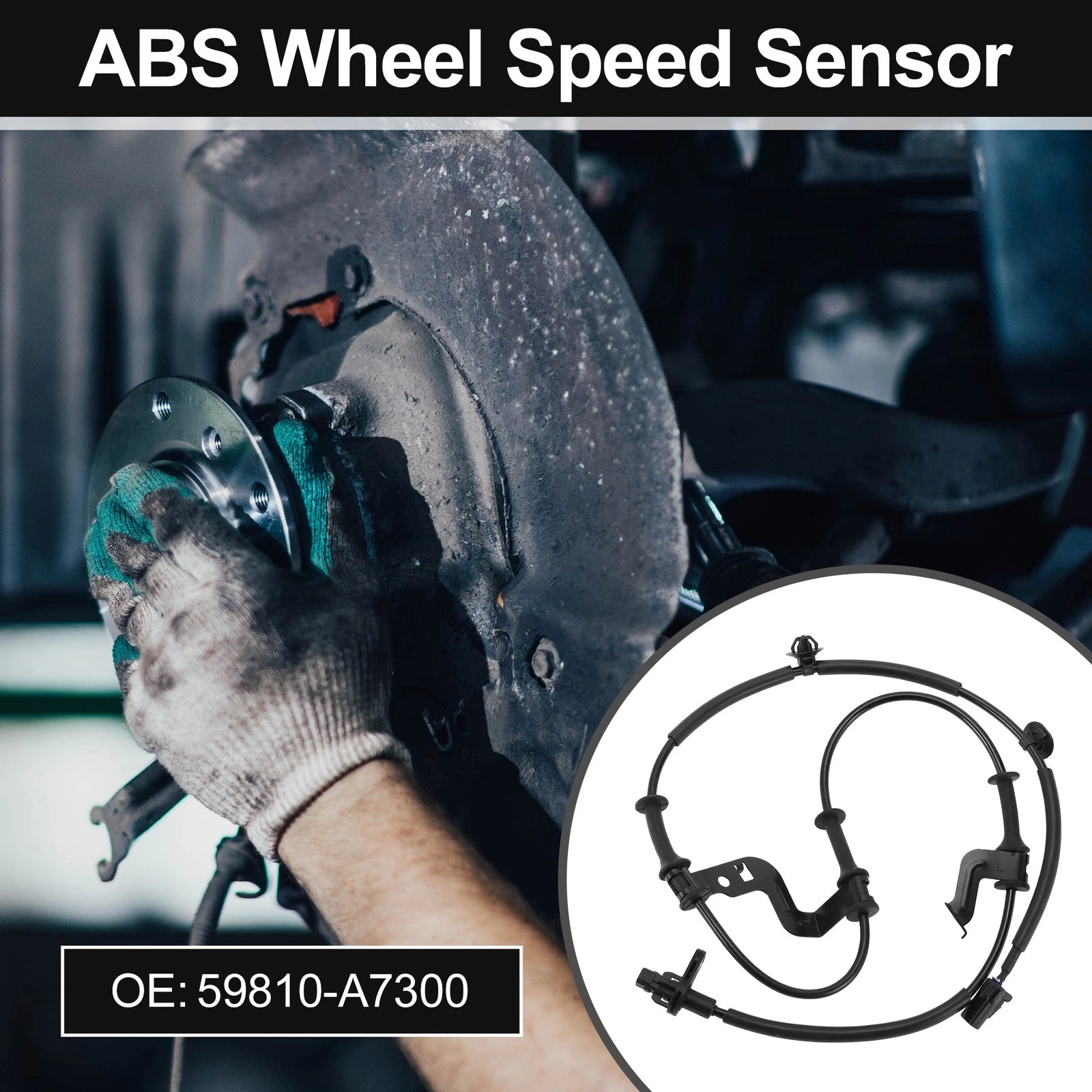 ABS Wheel Speed Sensor No. 59810-A7300 for Kia Forte5 (2014–2018)