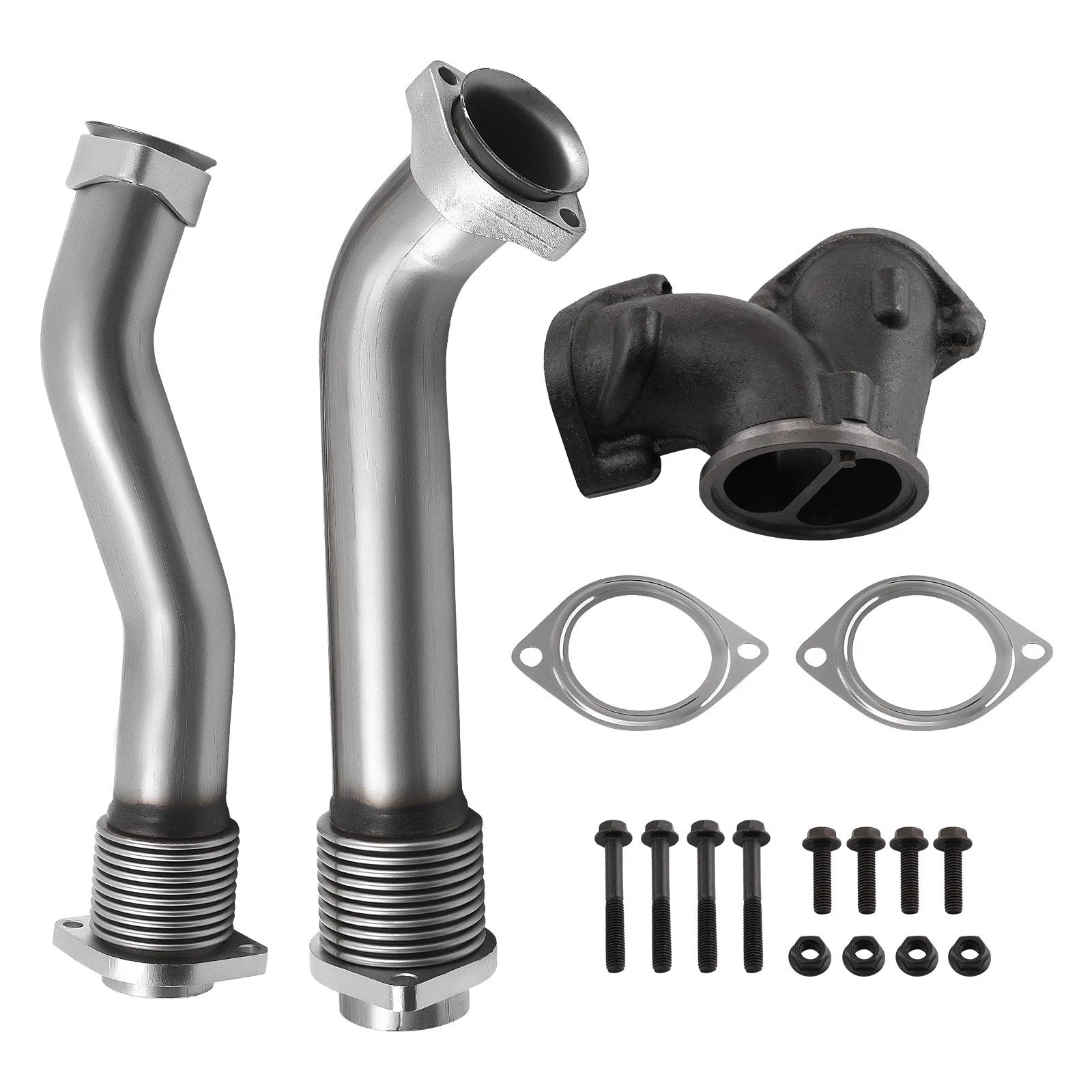 Turbo Diesel Exhaust Up Pipes & Gaskets for Ford F250 SuperDuty (1999–2003) F4TZ6K854C