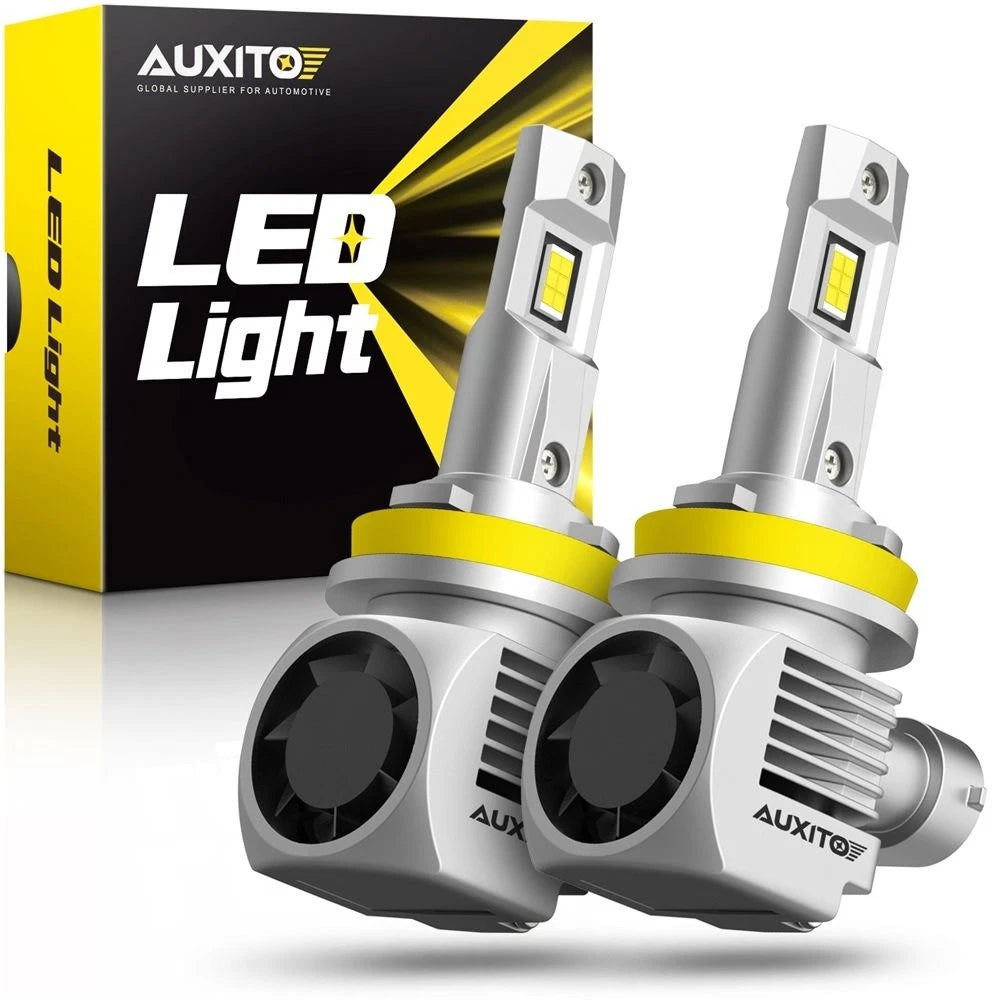 AUXITO H11 LED Headlight Bulb for Ram 1500 (2009–2021) Low Beam White Q16 EXV