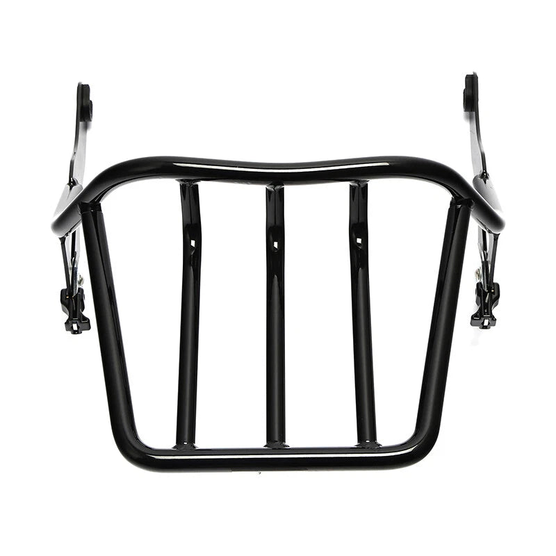 Luggage Rack Mount for Harley Softail Fat Bob (2018–2024) - Vivid Black