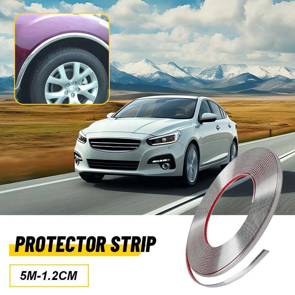 Chrome Moulding Trim Strip for Universal Vehicles (16FT)