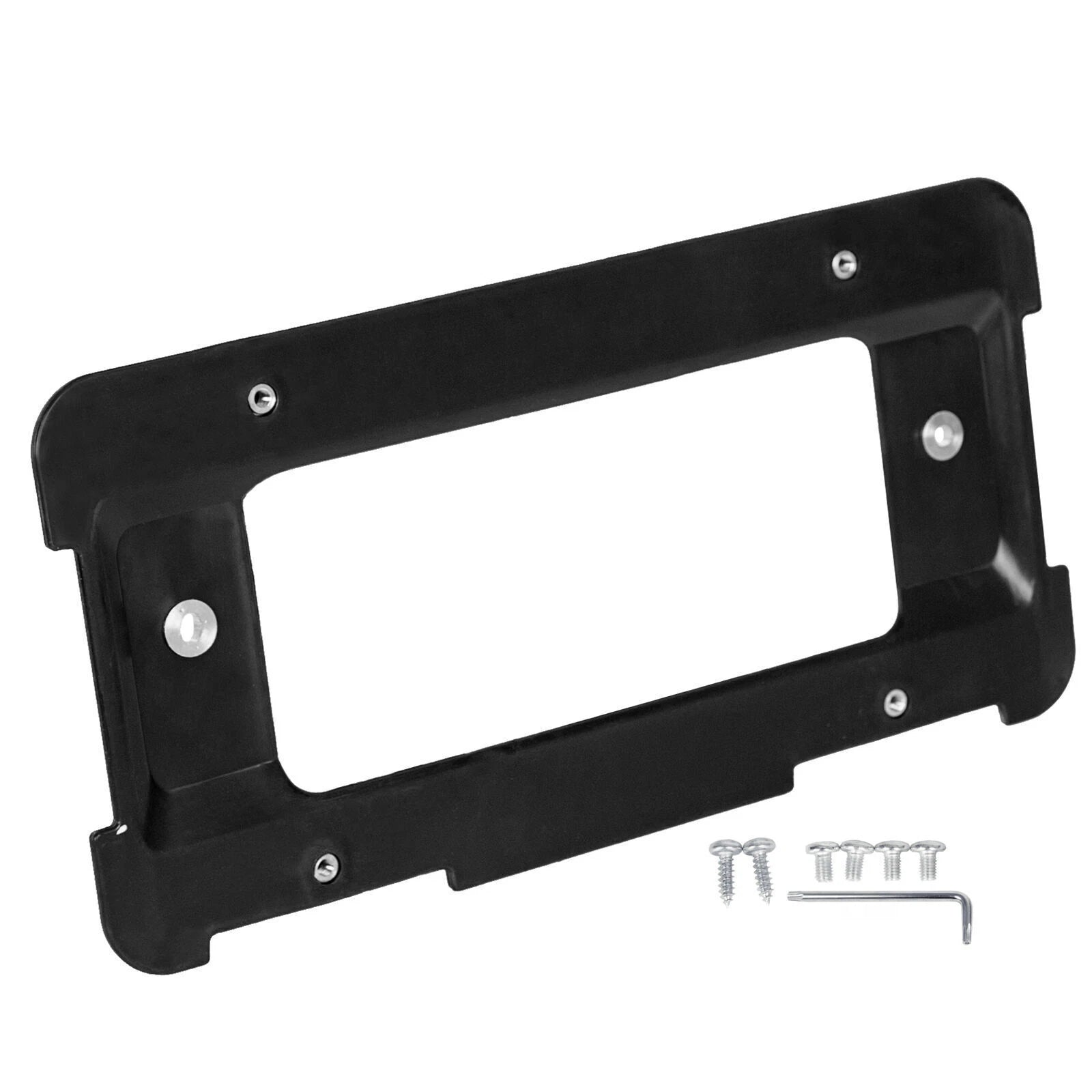 Rear License Plate Bracket Mount for BMW E46 E90 (2001–2012) + 6 Screws + Wrench