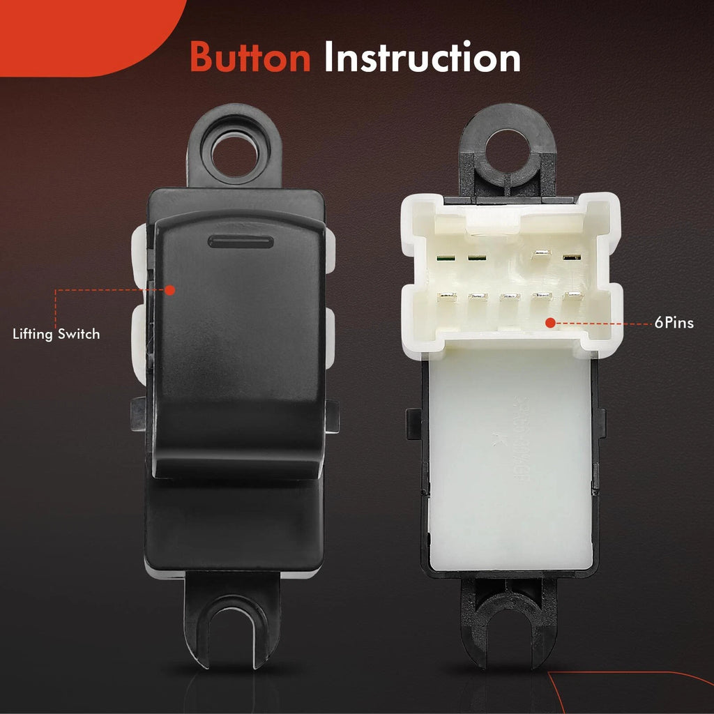 Rear Power Window Switch for Nissan Sentra (2007-2012)